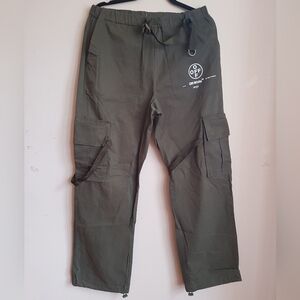Off-White Olive Cargo Pants